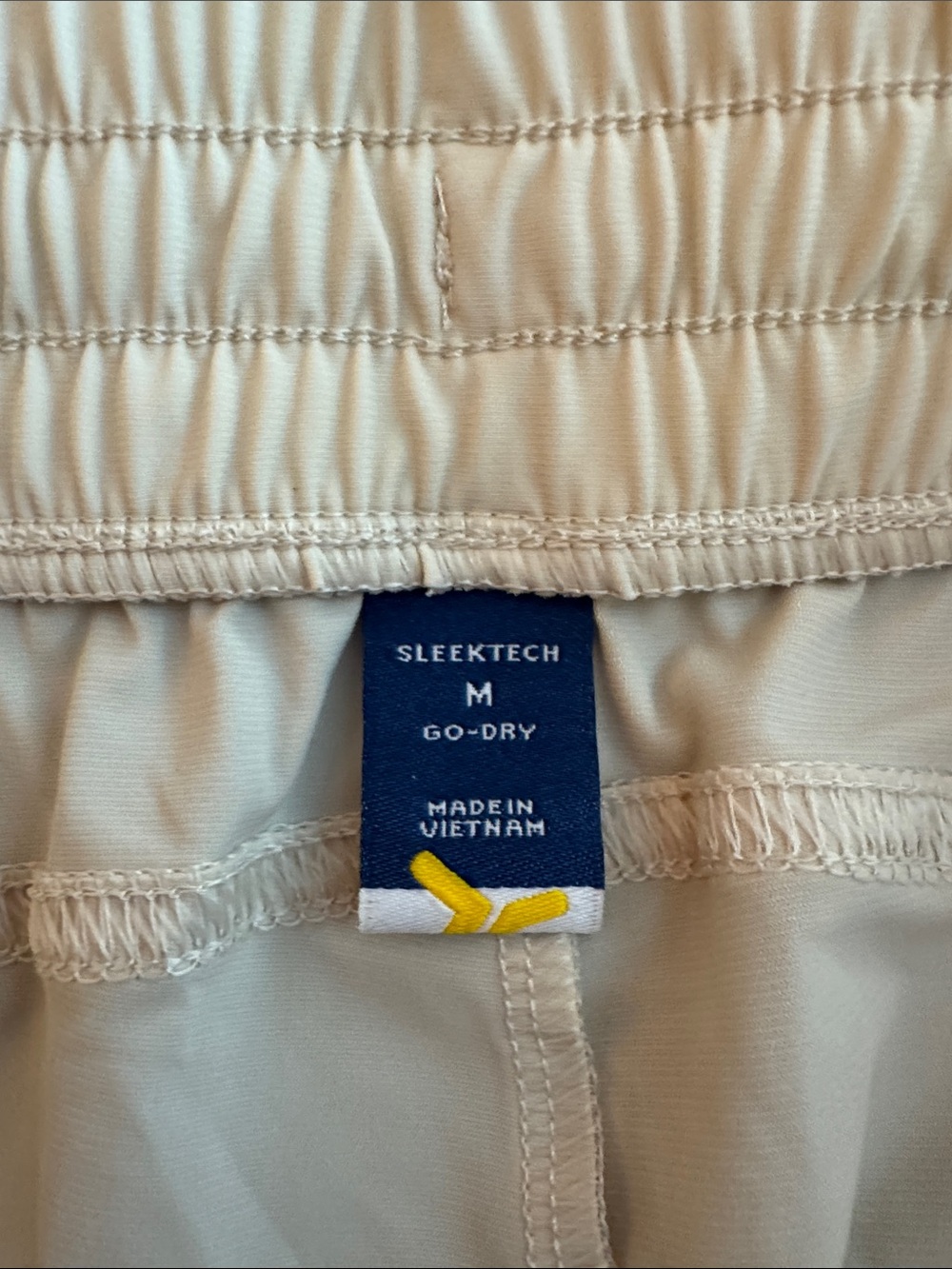 Old Navy Cream Off-White High Rise Go Dry Jogger Sweatpants Size M NWT - Picture 8 of 11